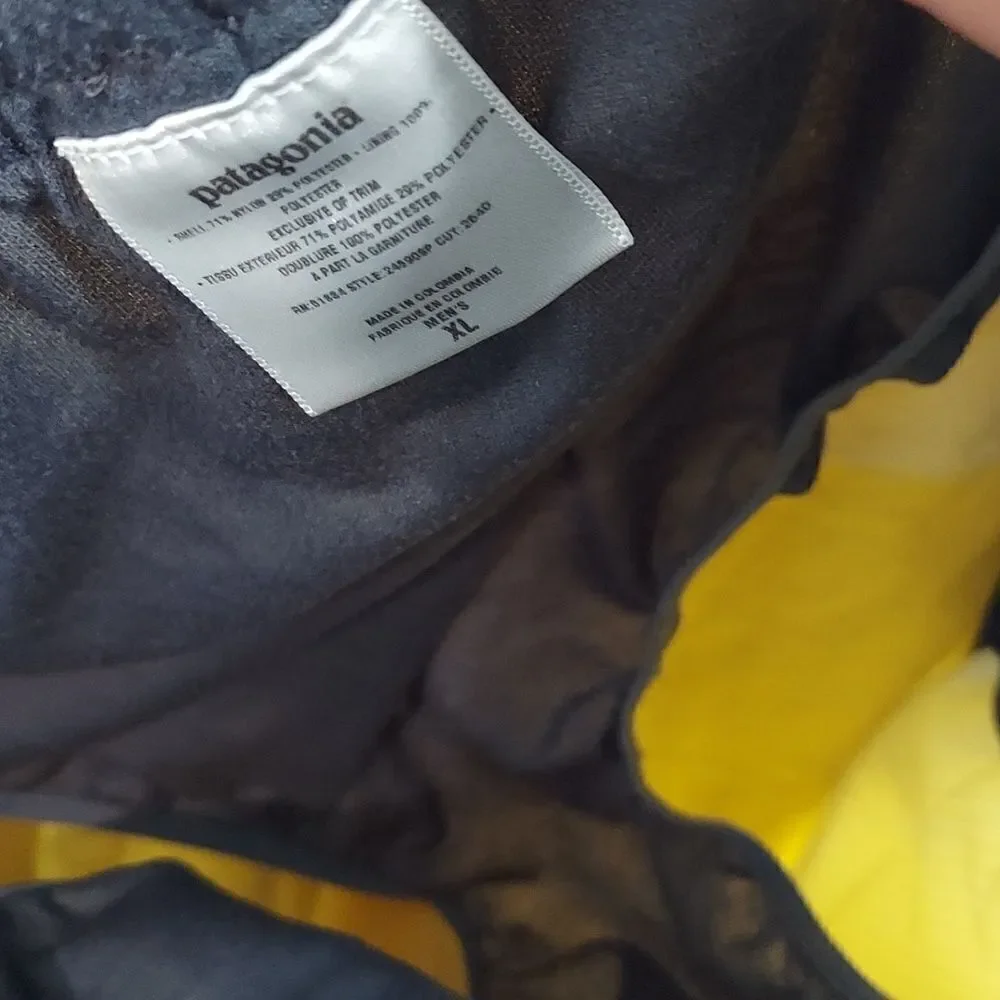 Patagonia Yellow Swim Trunks Sz XL